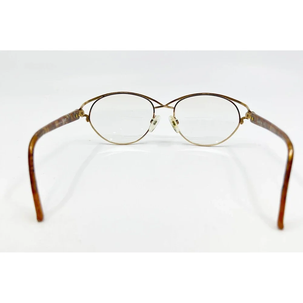 Silhouette Eyeglasses Womens Gold Black Tortoise M 6264 56-17-130